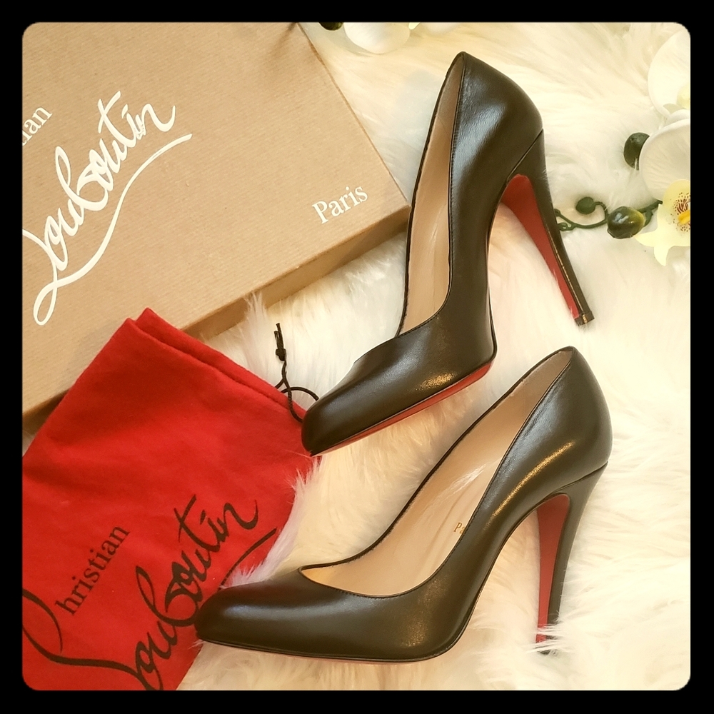 🆕️ Christian Louboutin Decollete black leather